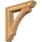 Ekena Millwork Legacy Slat Rough Sawn Bracket w/ Offset Brace, Western Red Cedar, 8"W x 40"D x 40"H BKT0806X40X40LEC06RWR - alternate 1